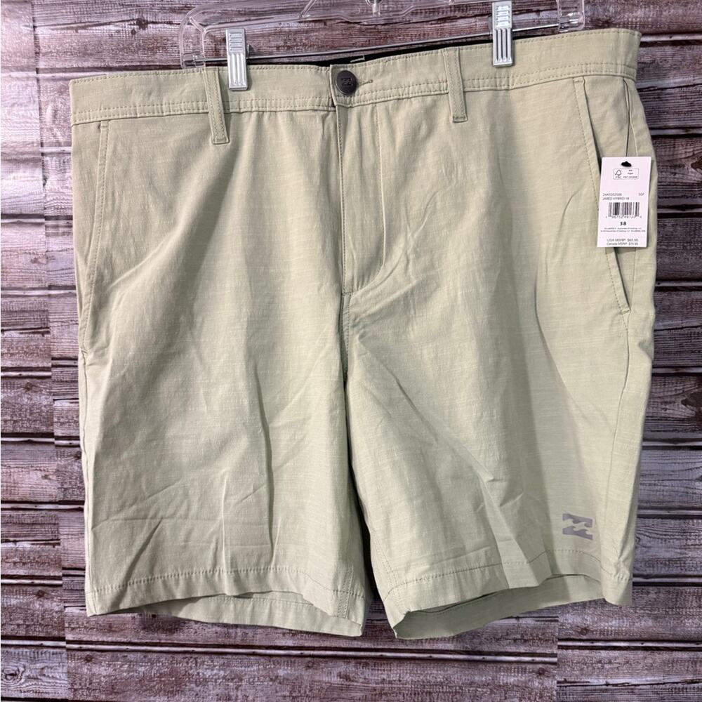 NWT Billabong Jared Hybrid Men’s shorts Sage Frost Size 38